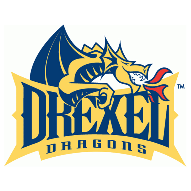 Drexel Dragons iron ons